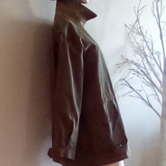 Women's The Australian Collection Waxed Cotton Made In Can NWT's Attached Sz M - Picture 9 of 13